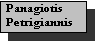 Text Box: Panagiotis Petrigiannis
